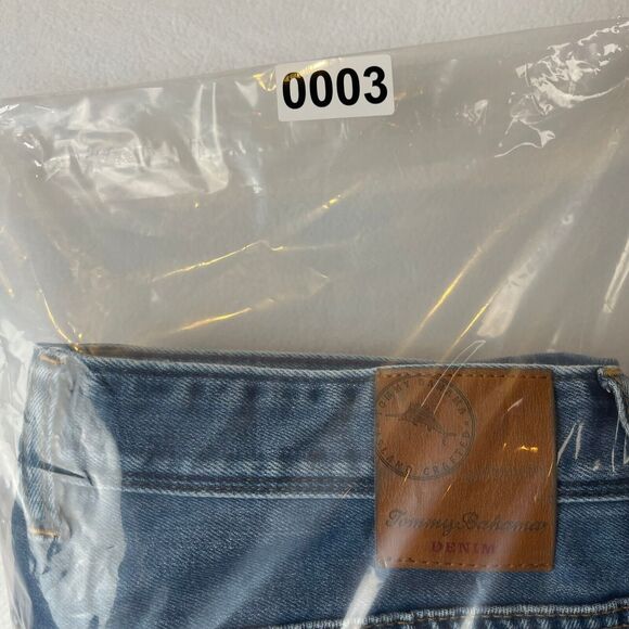 Tommy Bahama Jeans Mens 33x32 Blue Straight Mid Rise Medium Wash Denim act 32x28 - Picture 11 of 11